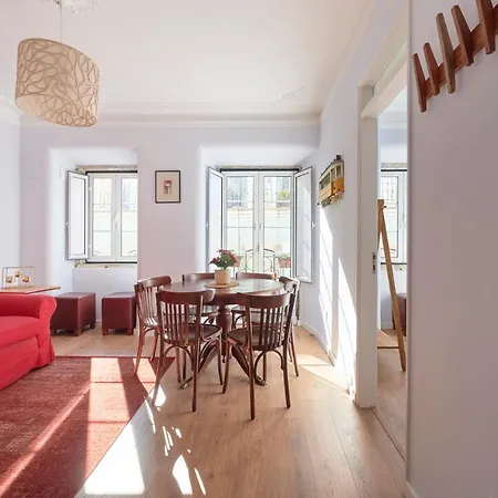 Amazing Terrace And Riverview In Historical * Lisbon